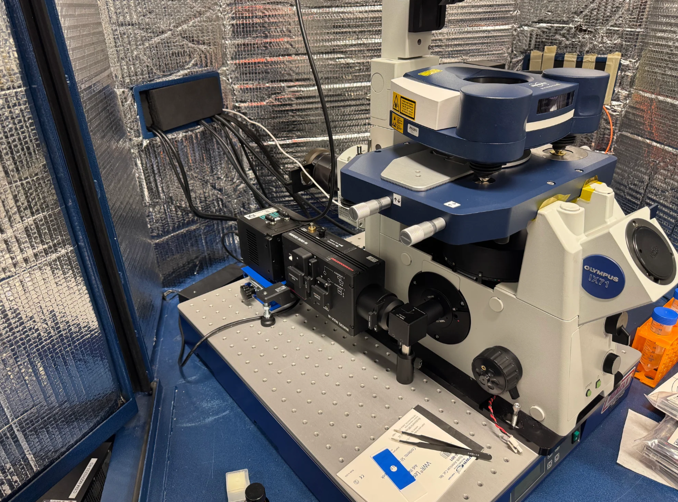Single Molecule Biophysics Imaging with Aries 16 sCMOS Camera