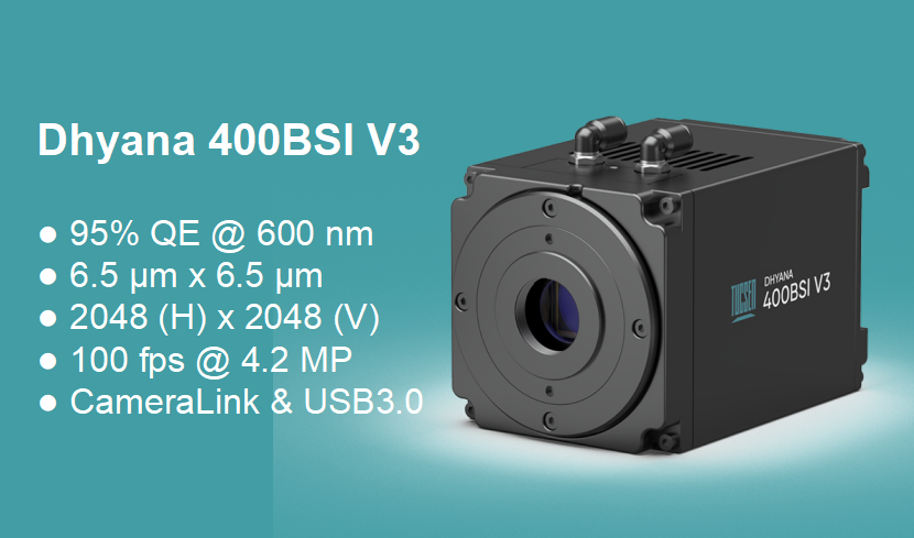 Dhyana 400BSI V3 sCMOS camera