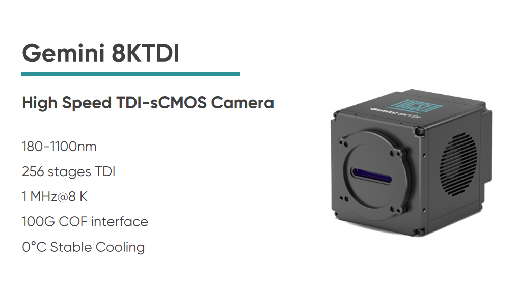 Gemini 8KTDI sCMOS camera