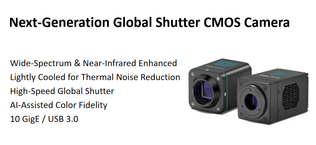 Next-Generation Global Shutter CMOS Camera