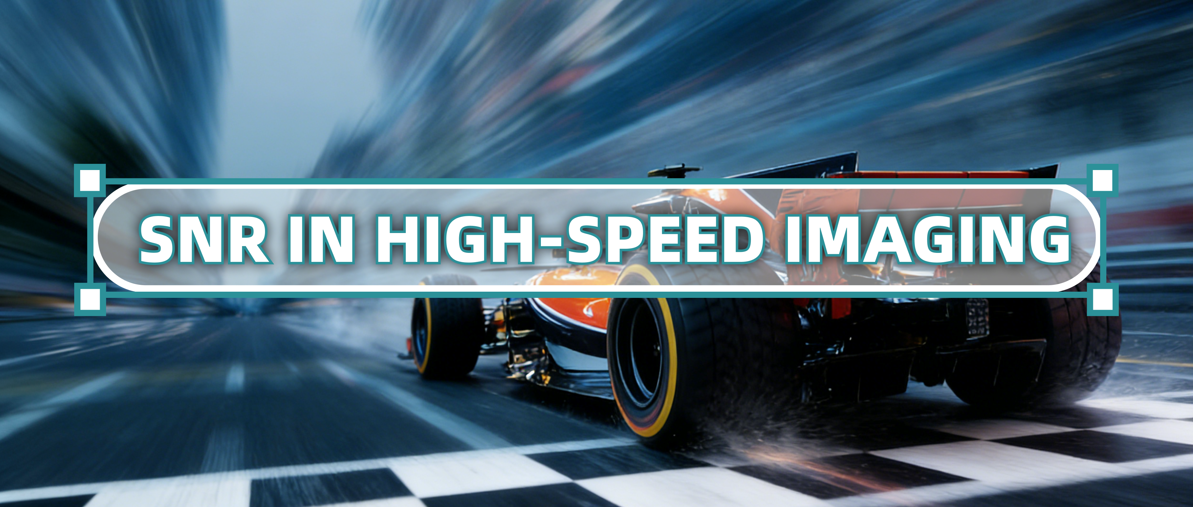 What factors affect SNR in high-speed imaging?