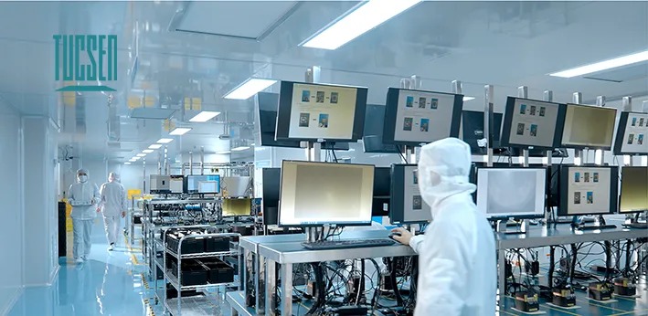 Tucsen Scientific Camera Production Line