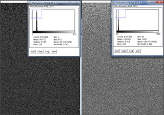 Relations between Dark current and the Images quality